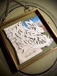 ‘19.12.46’ Original Papercut