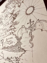 Image 3 of PREORDER A3 ACOTAR Map Print