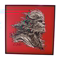 Image 1 of Chewbacca Pop Art Print | Star Wars Acrylic Frame