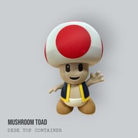 Image 4 of Mushroom Toad &amp; Toadette Desk Container