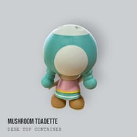 Image 5 of Mushroom Toad &amp; Toadette Desk Container