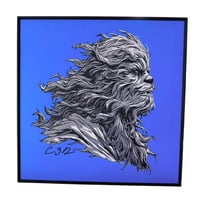 Image 2 of Chewbacca Pop Art Print | Star Wars Acrylic Frame