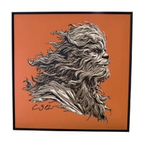 Image 3 of Chewbacca Pop Art Print | Star Wars Acrylic Frame