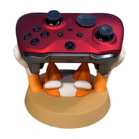 Image 3 of Blue Heeler Family Controller Stand | Gaming Desk Decor