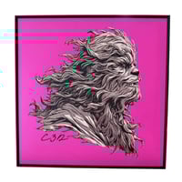 Image 4 of Chewbacca Pop Art Print | Star Wars Acrylic Frame