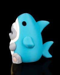 Image 2 of Sharkitty Table Lamp: Kawaii Cat Shark Night Light
