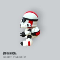 Image 3 of Storm Koopa Desk Figurine: Star Wars x Mario Crossover