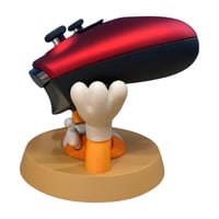 Image 4 of Blue Heeler Family Controller Stand | Gaming Desk Decor