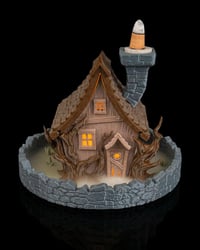 Image 2 of Ghost Manor Lamp: Gothic Haunted House Table Light