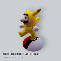 Image 1 of Mario Pikachu Switch Game Holder