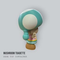 Image 8 of Mushroom Toad &amp; Toadette Desk Container