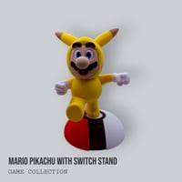 Image 2 of Mario Pikachu Switch Game Holder