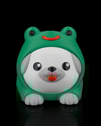 Image 5 of Frog Hoodie Puppy Night Light: Kawaii Gamer Room Decor