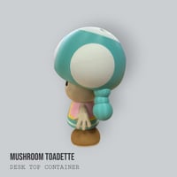 Image 10 of Mushroom Toad &amp; Toadette Desk Container