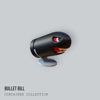 Image 3 of Bullet Bill | Gaming Dice Vault | Mario Nerd Storage Container
