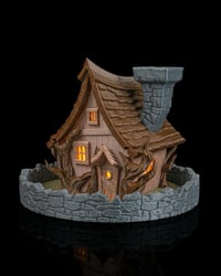 Image 6 of Ghost Manor Lamp: Gothic Haunted House Table Light