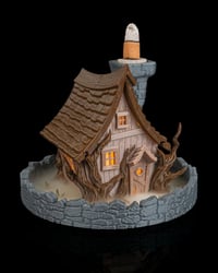 Image 7 of Ghost Manor Lamp: Gothic Haunted House Table Light