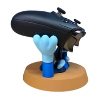 Image 9 of Blue Heeler Family Controller Stand | Gaming Desk Decor