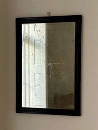 Image 1 of Mirror with Bevelled and Foxed Glass