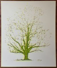 Pointilist Tree – large print