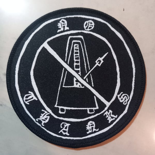 Image of OWLS WOODS GRAVES - "NO THANKS" OFFICIAL PATCH