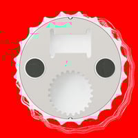 Image 2 of THE WEATHER IS HAPPENING BOTTLE OPENER