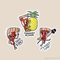 Image 1 of Pizza Stickers 🍕