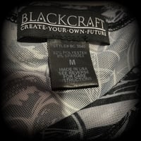 Image 5 of Pre worn blackcraft baroque printed mesh fitted shirt