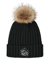 Go to the Good – Faux Fur Pom Beanie