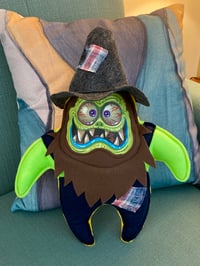 Weird Beard Hillbilly Stuffie  