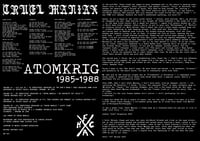 Image 3 of CRUEL MANIAX  Atomkrig 1985-1988 