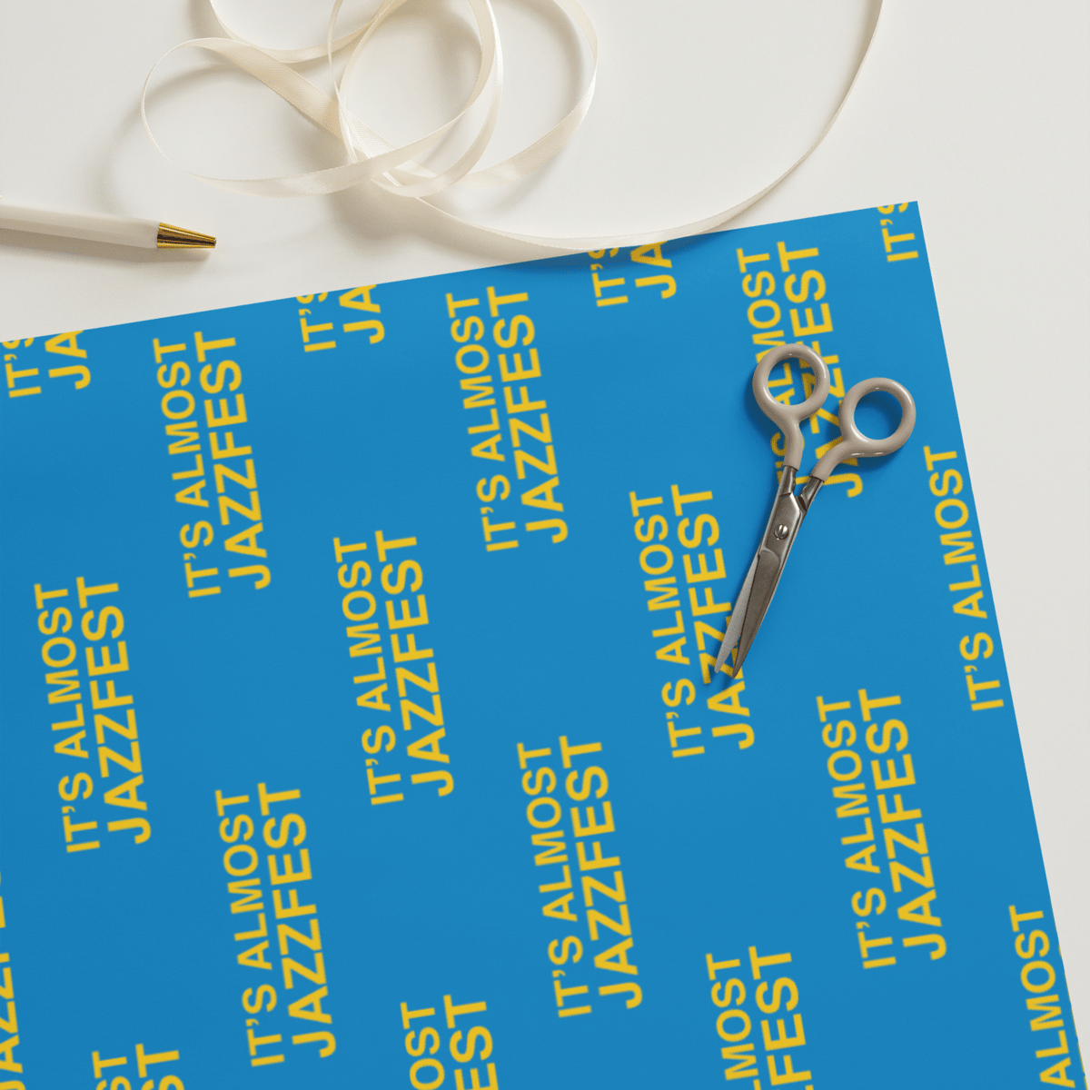 Chanukah colors - Wrapping paper sheets