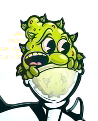 Image 2 of "BAD TO THE BONG" Plexiglas Cut 