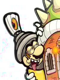 Image 2 of "BOWSER TRAIN" Plexiglas Cut 