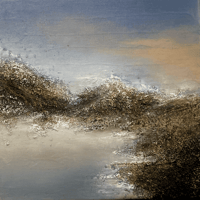 Image 1 of Waiting for Ice (12" x 12")