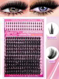 Image 6 of KIT EXTENSION DE CILS - 12 types de kits de grappes de cils, Mega/Ultra/Dramatic/Volume/Full/Spikes