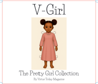 Image 1 of V-Girl Paper Doll Box (A $60 value) Only $44.99 