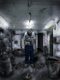 Image 4 of Pantalon Denim Bleu