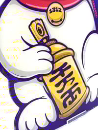 Image 2 of "LUCKY VANDAL CAT" Plexiglas Cut 