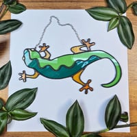 Image 1 of Stained Glass Wavy Salamander