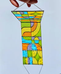 Image 3 of Bright Retro Geo Panel