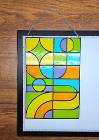 Image 5 of Bright Retro Geo Panel