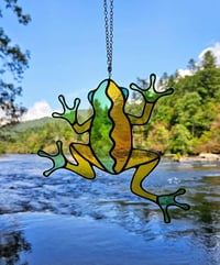 Image 3 of Stained Glass Wavy Frog