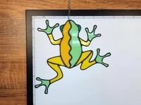 Image 4 of Stained Glass Wavy Frog