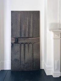 Image 1 of Brutalist Aluminium Door Panel with Antique Bronze Finish