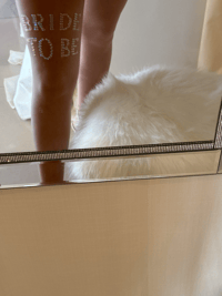 Image 2 of BRIDE TO BE Crystal Tights 