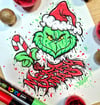 Grinch Graffiti