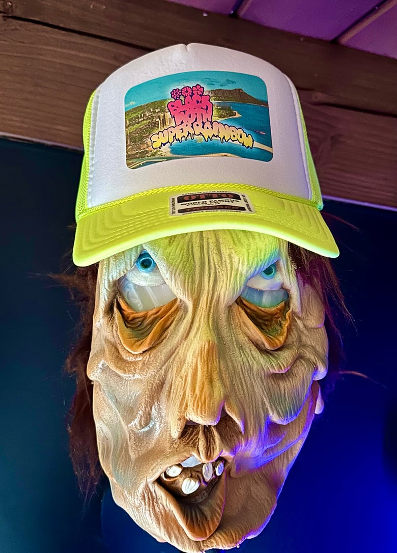 Image of Black Moth Super Rainbow Vacation Trucker Hat