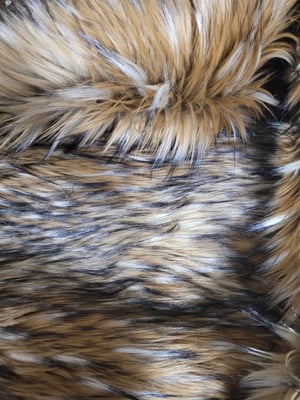 Image of 24x4 inch DIY Faux Fur Strips
