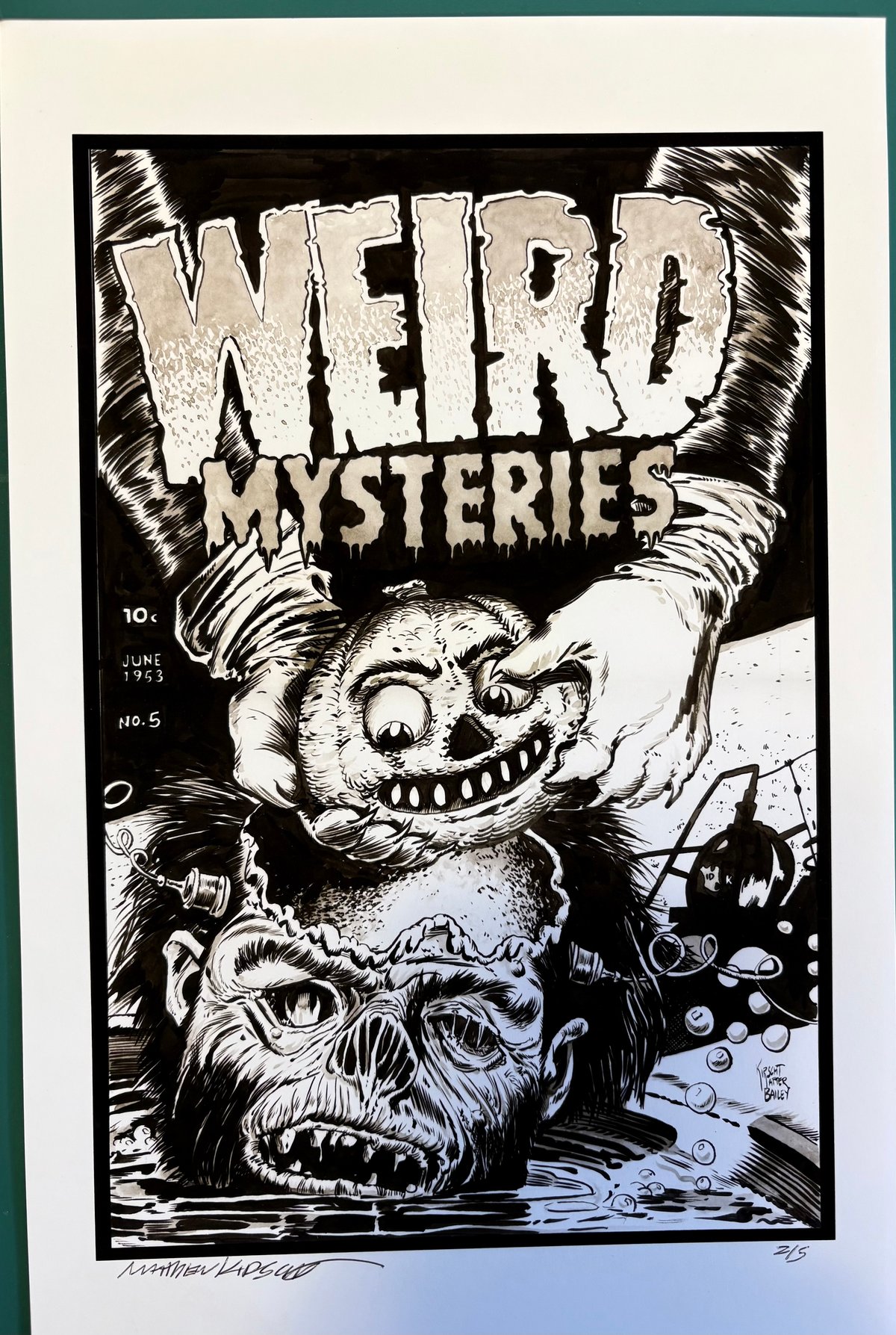 Image of “Weird Mysteries” print